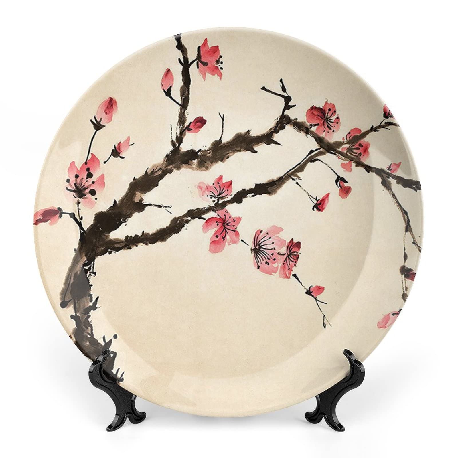 海外購入　飾り皿 Amazon.com | 222 Fifth Scenic Toile Blue Porcelain 12-Piece